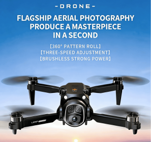 The Cool New X5 Smart Drone Features An Intelligent Aerial Camera, Brushless Motor, One-key Takeoff, Optical Flow Hovering, Multi-speed Settings