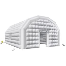 Inflatable Nightclub, 26.2 x 19.7 x 13.1 ft Inflatable Party Tent with 1100W Blower & Sandbag, Blow up Night Club with 2 Windows