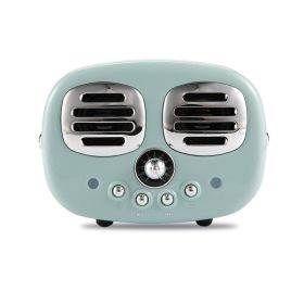 Bluetooth speaker cute mini fashion creative (Woofer Size/Full-Range Size: 1", Color: Green)