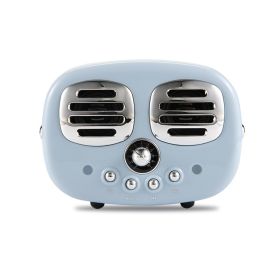 Bluetooth speaker cute mini fashion creative (Woofer Size/Full-Range Size: 1", Color: Blue)